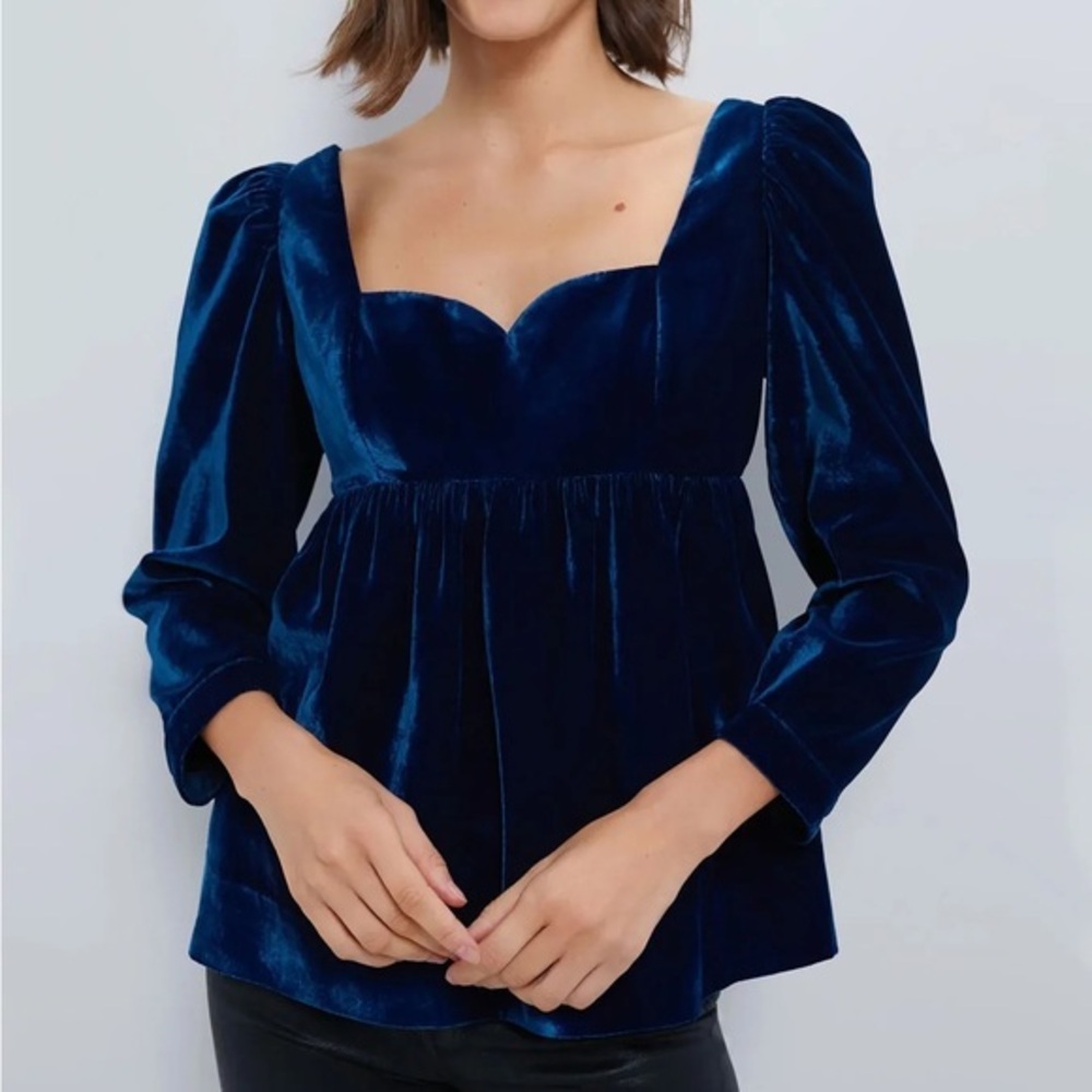 NWT Hyacinth House Sweetheart Babydoll Top